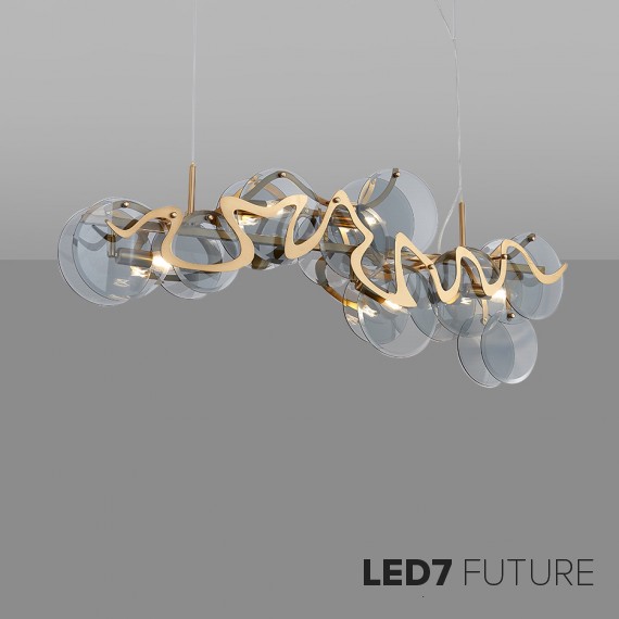 Loft Industry Modern - Money Line Chandelier